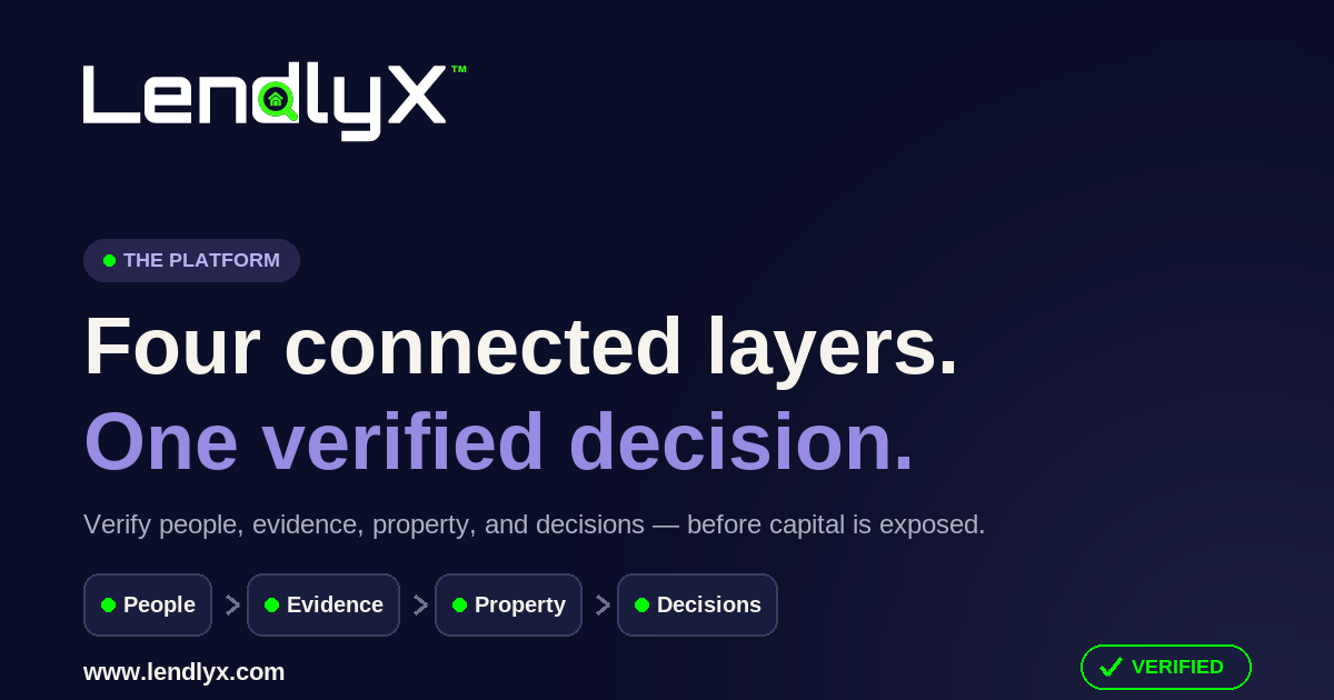 Budget Verification & Draw Decisioning Platform | LendlyX